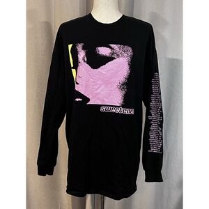 H&M Divided 2020 Arianna Grande Tour Long Sleeve Shirt Small‎ Black